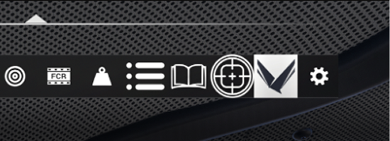 Volanta V logo in the toolbar