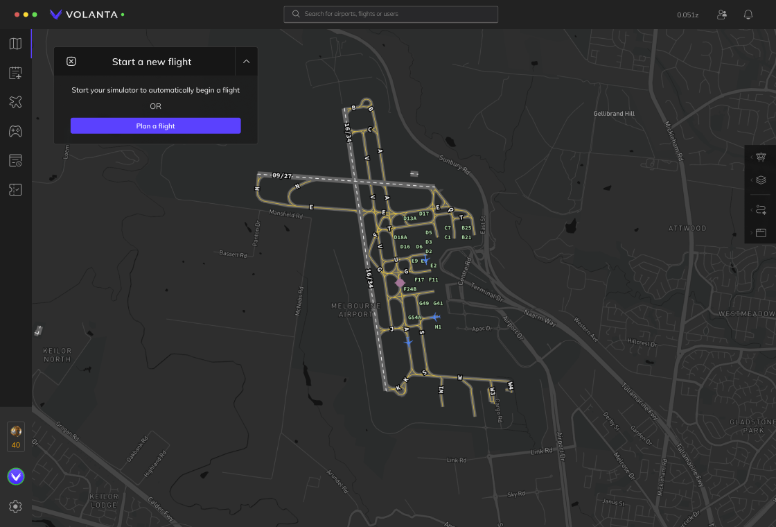 Volanta Map